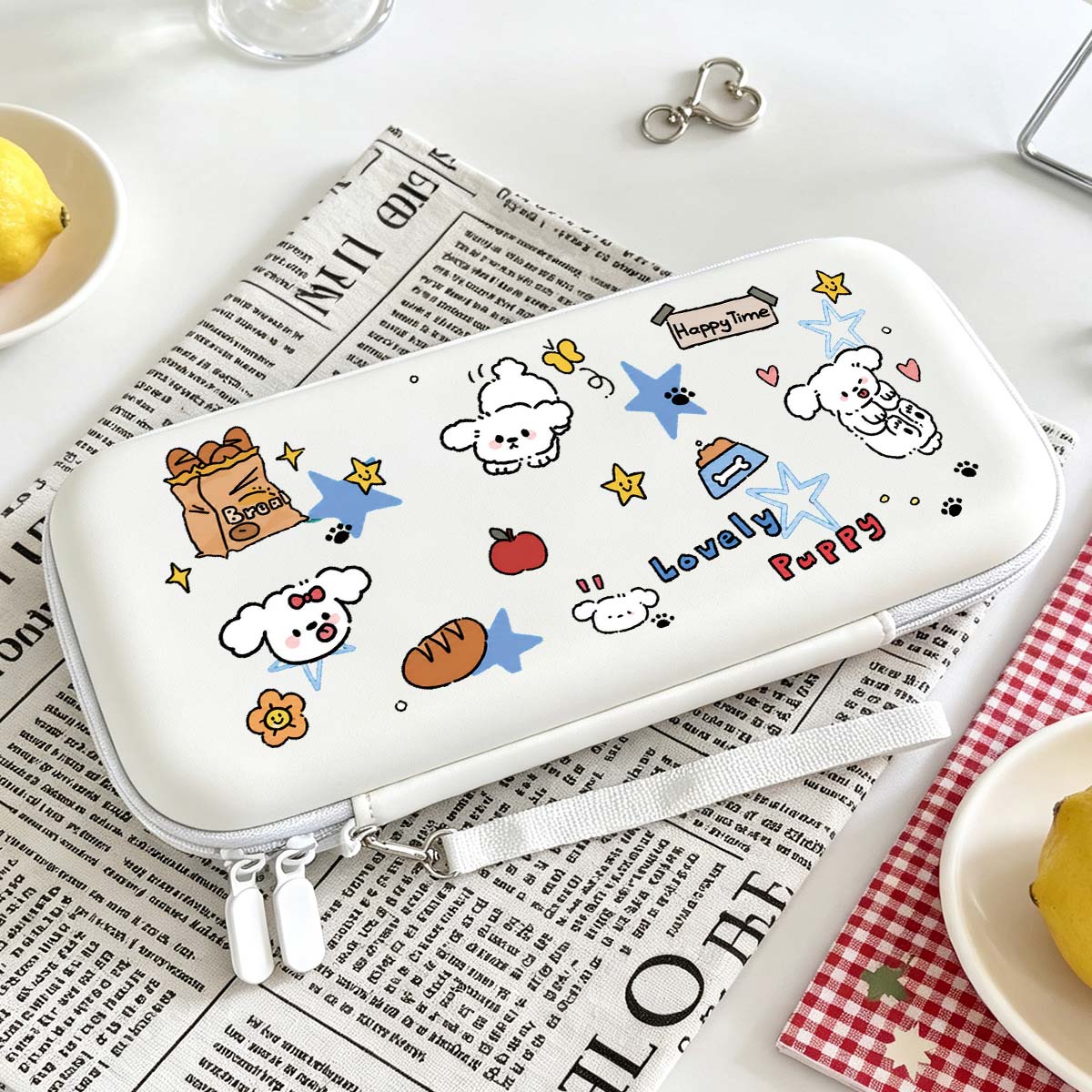 Gaming Accessories Bag - Macaron Color Hard Storage Bag With