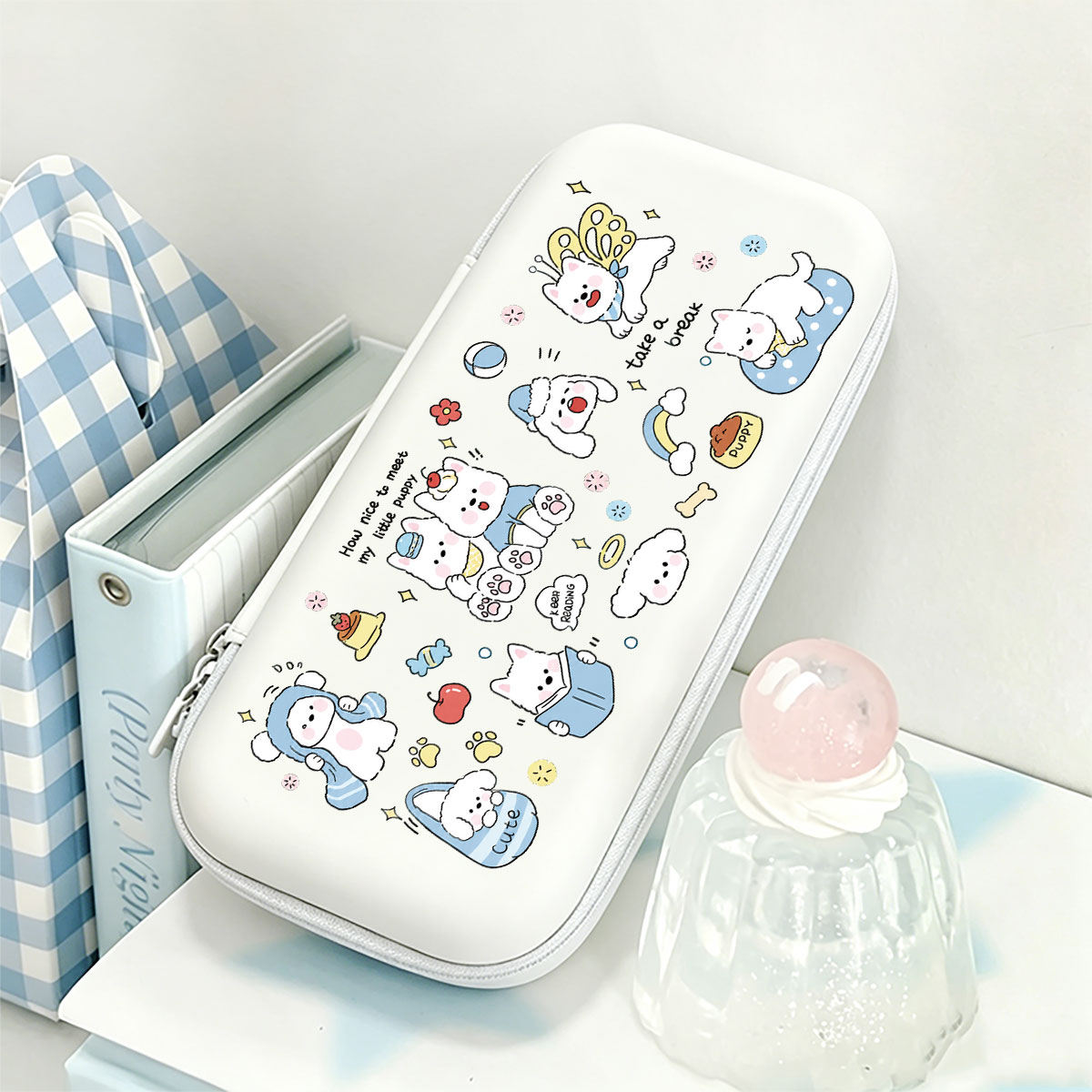 Gaming Accessories Bag - Macaron Color Hard Storage Bag for