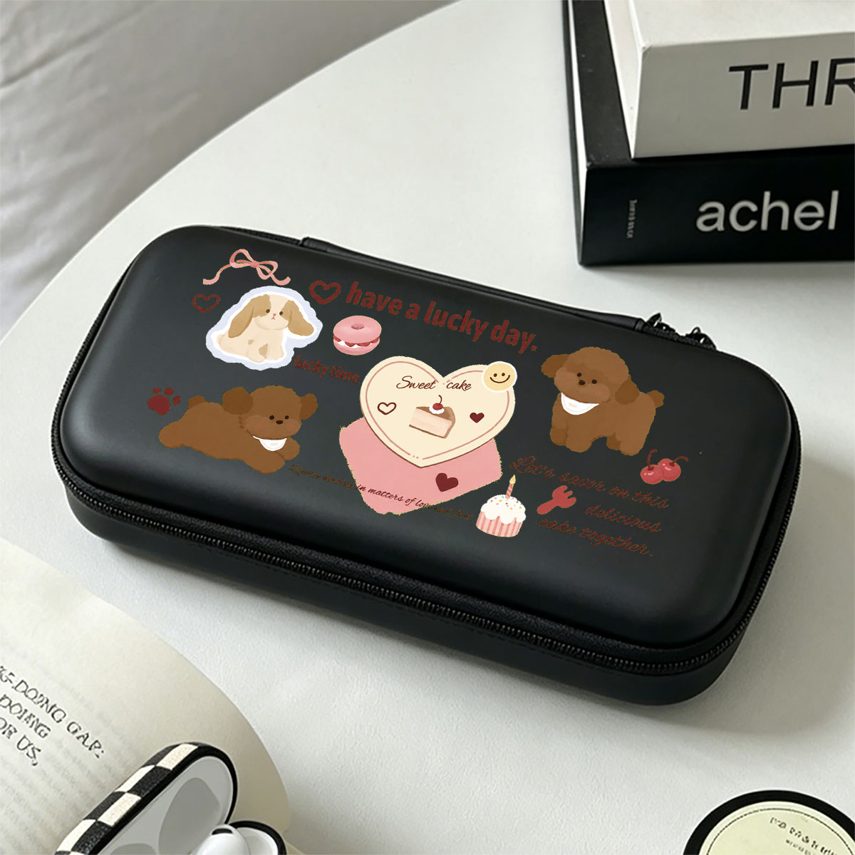 Gaming Accessories Bag - Cute Shockproof Carry Case Portable Travel