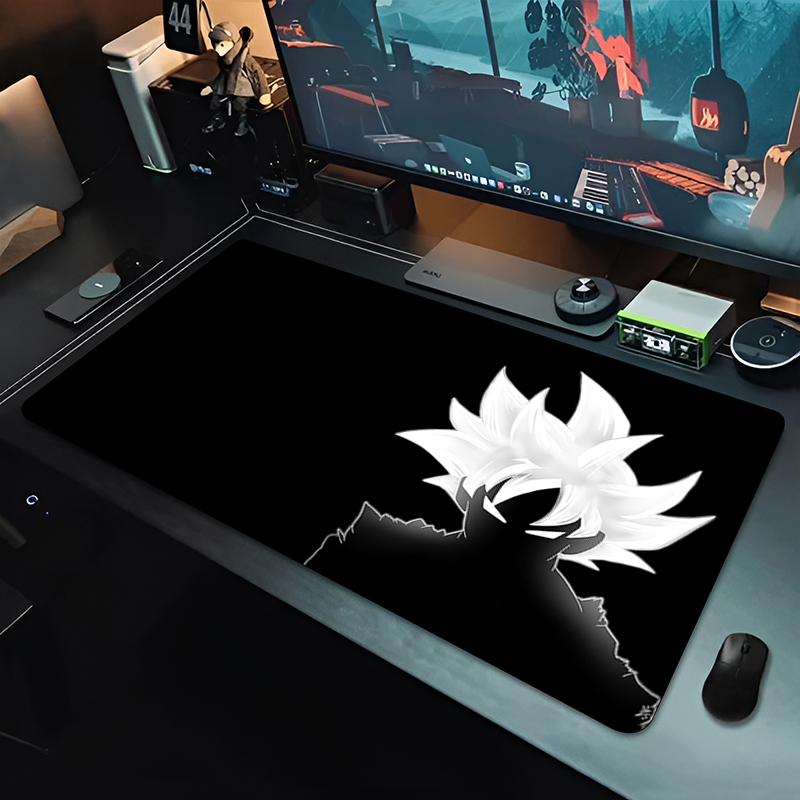 DBZ Black Anime Mouse Pad Drag - Gaming Accessories Stand review and price