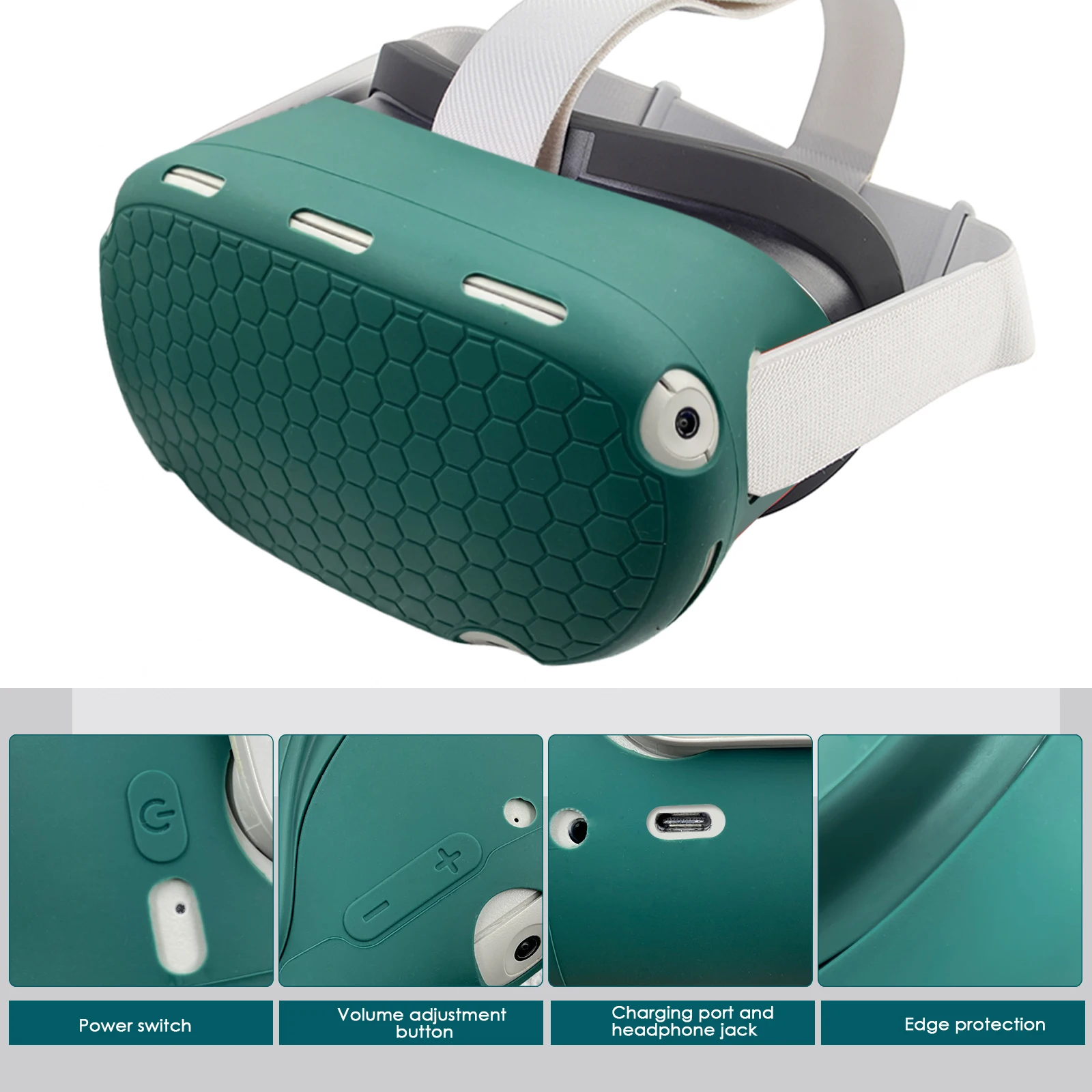 Silicone Protective Cover Shel - Gaming Accessories Headset review and price