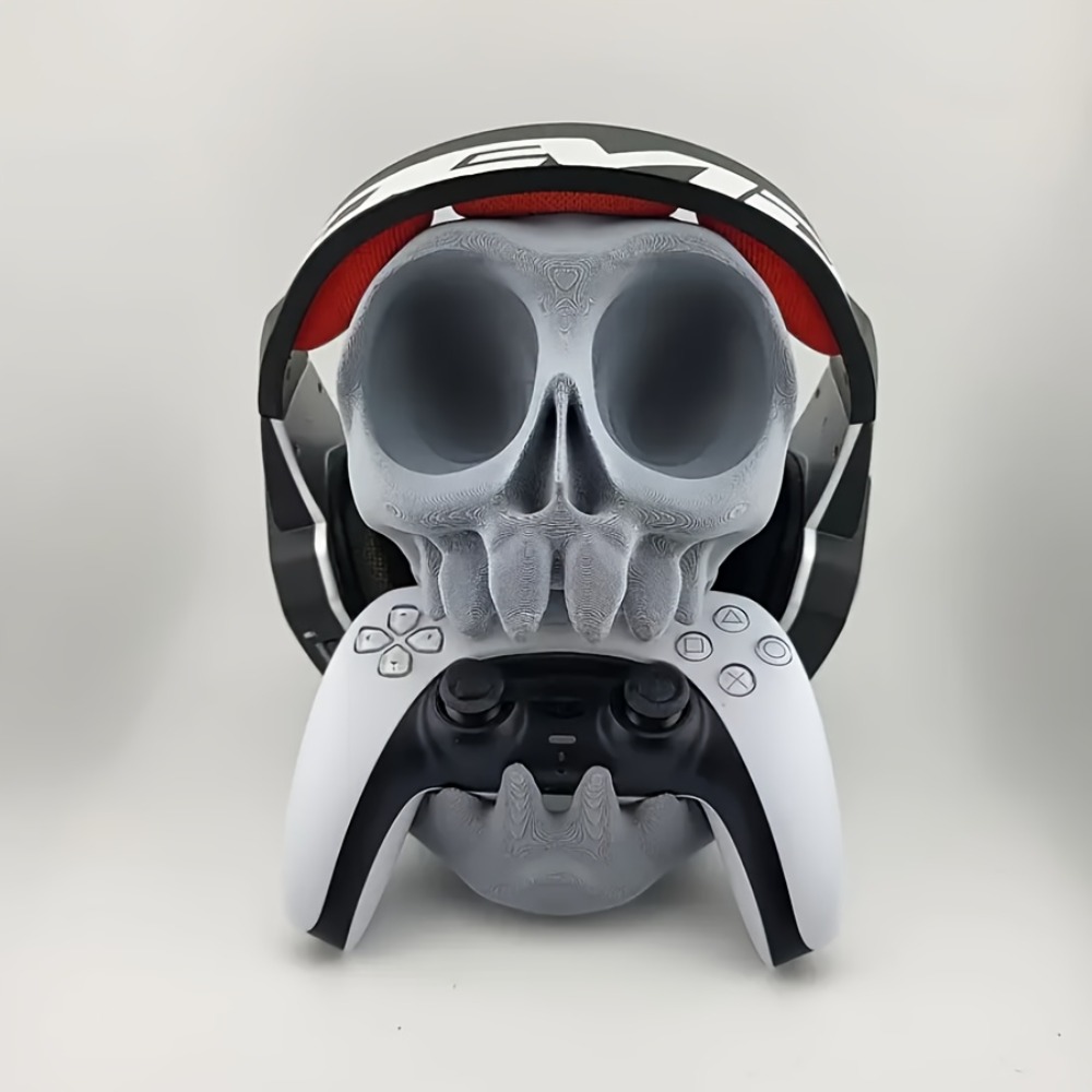 Skull Shaped Controller Stand  - Gaming Accessories Headset review and price