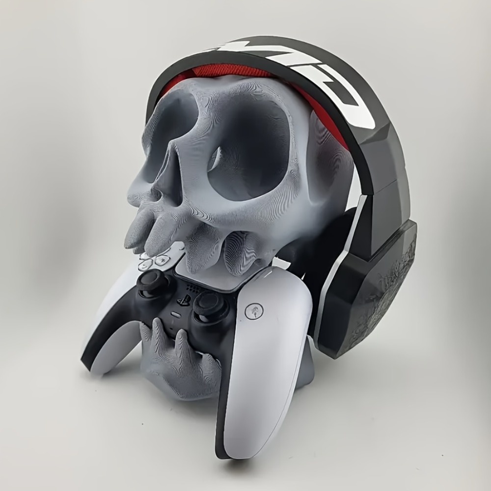 Skull Shaped Controller Stand  - Gaming Accessories Headset review and price