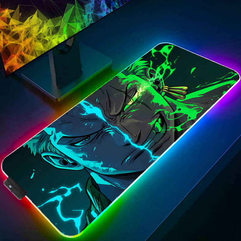 ONE PIECE Zoro Mouse Pad RGB G - Gaming Accessories Stand review and price