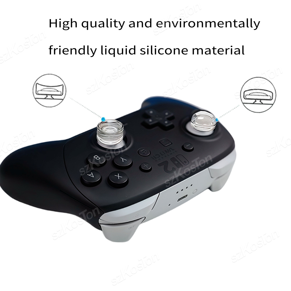 Clear Thumb Grips Caps for Swi - Gaming Accessories Joystick review and price
