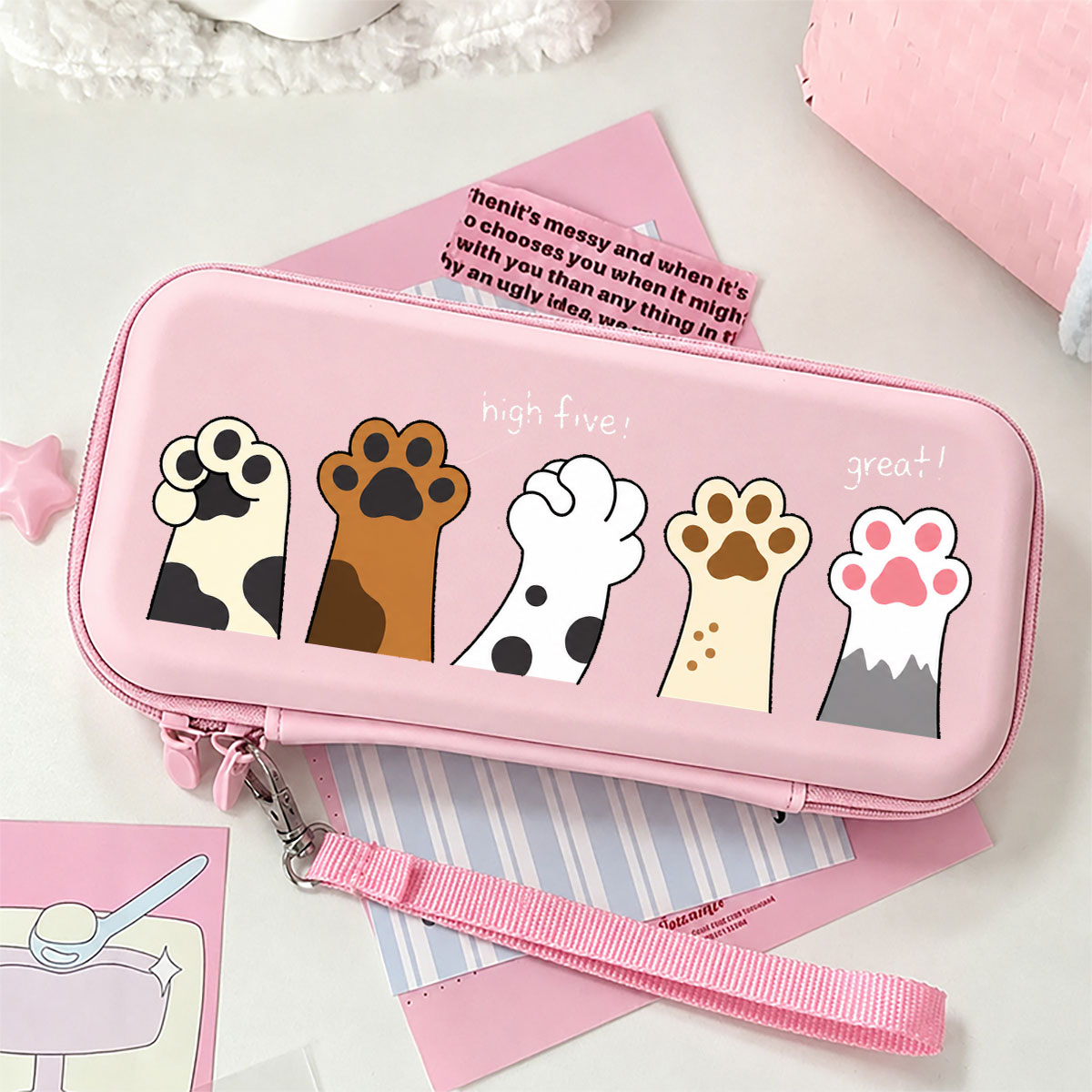 Macaron Color Hard Storage Bag - Gaming Accessories Bag review and price